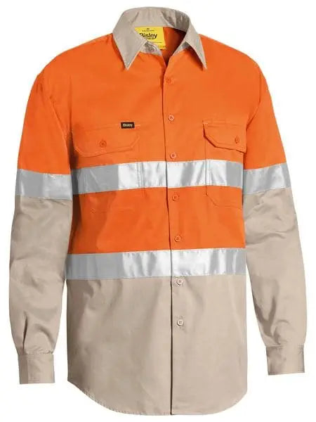Bisley 3M Taped Cool Lightweight Hi Vis Shirt BS6696T - City Workwear